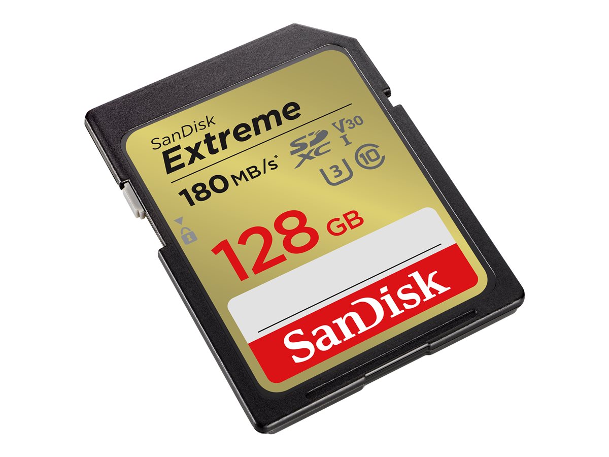 SanDisk - Cartão de memória flash - 128 GB - Video Class V30 / UHS-I U3 / Class10 - SDXC UHS-I - Image 3