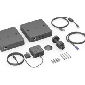 Logitech Extend - Extensor de áudio / vídeo - USB-C, 10Mb LAN - durante CAT 5e/6 - até 100 m