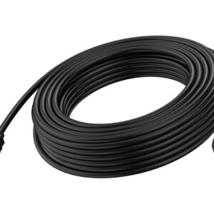 10 m HDMI cable - 8k at 60 hz - HDMI version 2.1 - 48 gbps - double shielded - gold plated connectors - HDMI (m) to HDMI (m) - outer diameter 8 mm - 26 awg - black