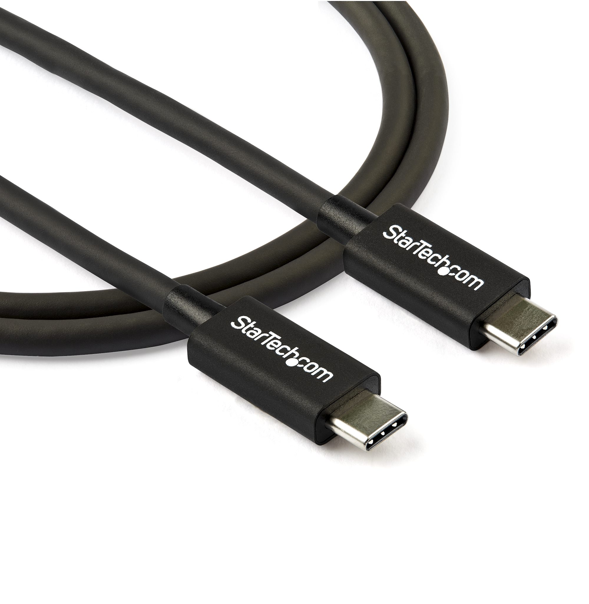 StarTech.com 2.6ft (80cm) Thunderbolt 3 Cable, 40Gbps, 100W PD, 4K/5K Video, Thu - Image 3