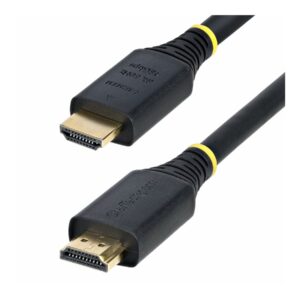 StarTech.com - Ultra High Speed - cabo HDMI - HDMI macho para HDMI macho - 4 m - blindado - preto - passivo, suporte 4K120Hz, suporte 8K60Hz (7680 x 4320)