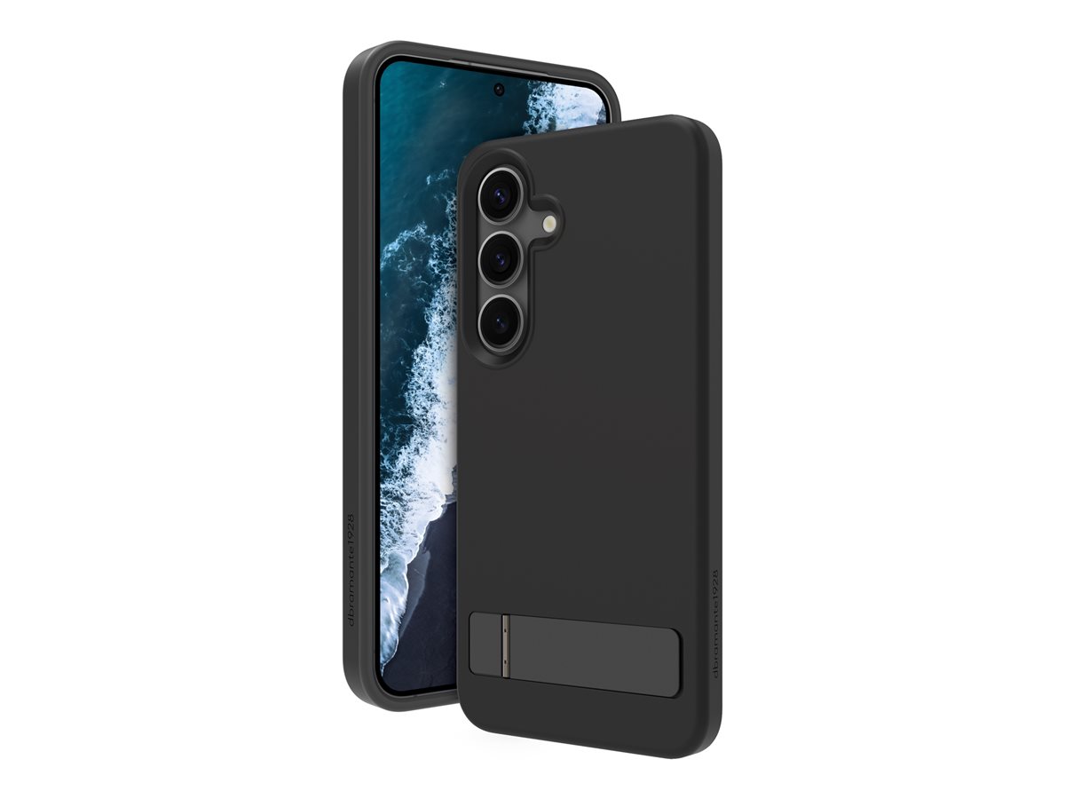 dbramante1928 Iceland Pro Qi2 - Estojo de protecção tampa posterior para telemóvel - preto - para Samsung Galaxy S25