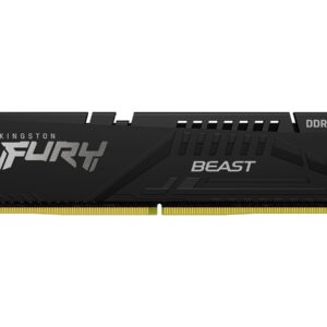 Kingston FURY Beast - DDR5 - kit - 64 GB: 2 x 32 GB - DIMM 288-pin - 5600 MT/s / PC5-44800 - CL40 - 1.25 V - unbuffered - on-die ECC