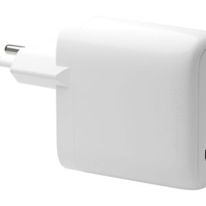 dbramante1928 re-charge - Adaptador de alimentação - 65 Watt - 2 conectores de saída (USB-C, USB) - branco - Europa