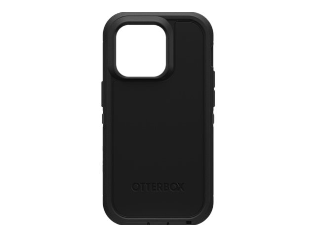 OtterBox Defender Series XT - ProPack Packaging - tampa posterior para telemóvel - resistente - compatibilidade MagSafe - policarbonato, borracha sintéctica, 50% plástico reciclado - preto - para Apple iPhone 14 Pro
