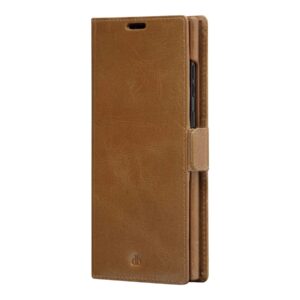 dbramante1928 Lynge - Capa flip cover para telemóvel - couro com granulação plena - canela - para Samsung Galaxy S22 Ultra