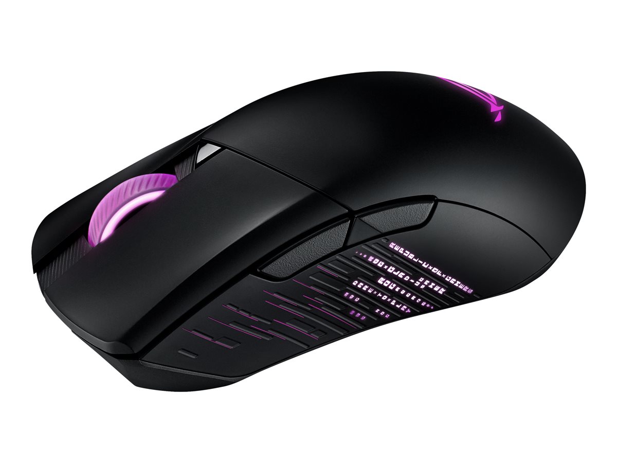 ASUS ROG Gladius III - Rato - para direita - óptico - 6 botões - com cabo - USB 2.0 - preto