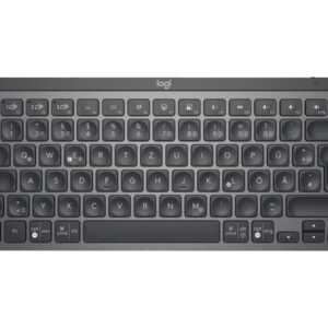 Logitech MX Keys Mini for Business - Teclado - retroiluminação - sem fios - Bluetooth LE - QWERTY - Reino Unido - grafite