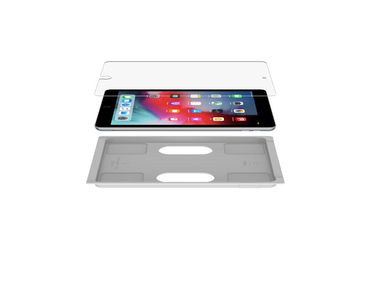 Belkin ScreenForce - Protector de ecrã para tablet - vidro - para Apple 10.2-inch iPad (7ª geração, 8ª geração, 9ª geração) - Image 2