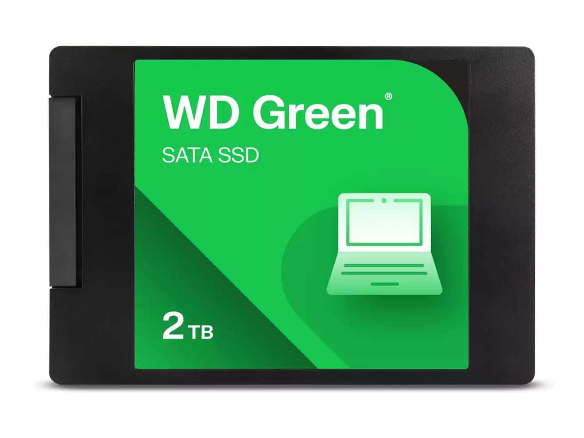 WD Green - SSD - 2 TB - embalado - interna - 2.5" - SATA 6Gb/s