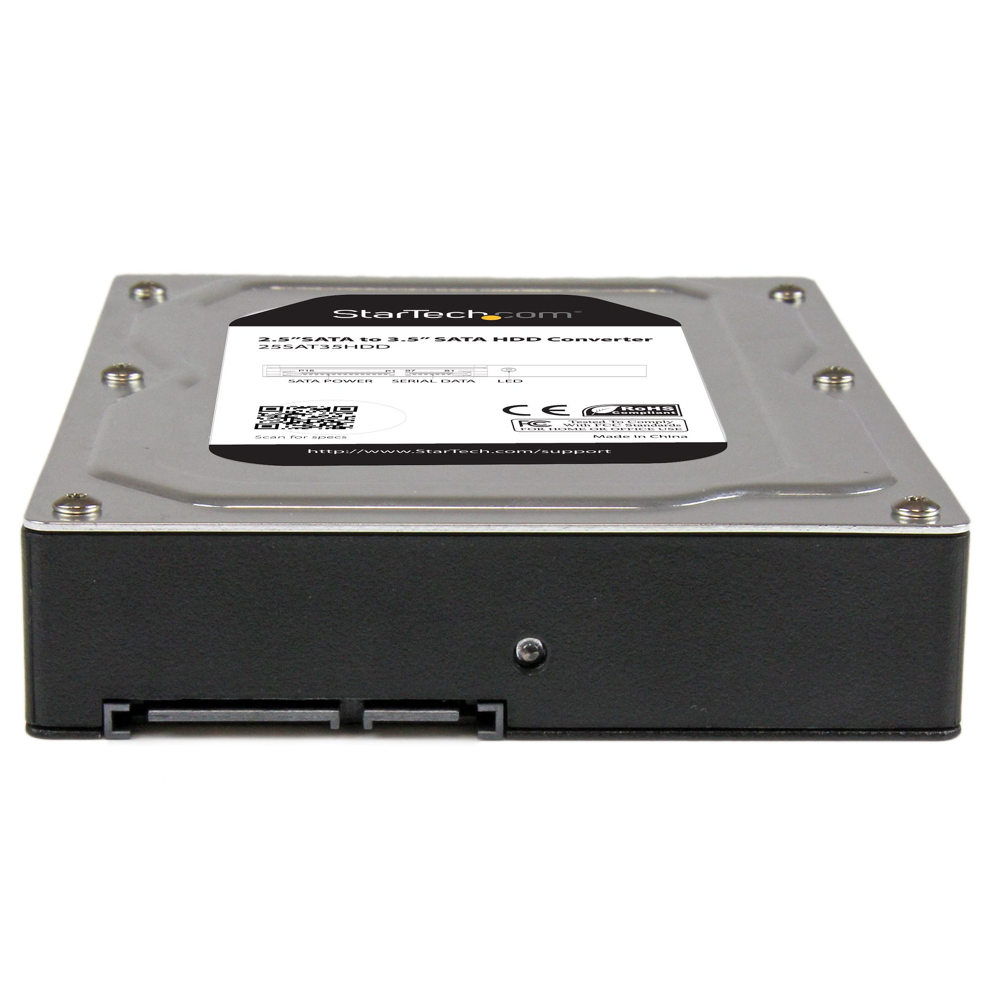 StarTech.com 2.5" to 3.5" SATA HDD/SSD Adapter Enclosure - External Hard Drive Converter with HDD/SSD Height up to 12.5mm (25SAT35HDD) - Enclosure de armazenagem - 2.5" - SATA 6Gb/s - SATA 6Gb/s - para P/N: S352BU33HR - Image 4