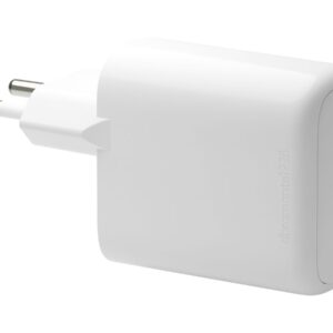 dbramante1928 re-charge - Adaptador de alimentação - 45 Watt - PD, QC - 2 conectores de saída (USB-C) - branco - Europa