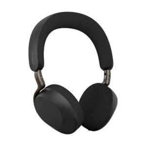Jabra Evolve3 75 UC - Auscultadores - no ouvido - bluetooth - sem fios - cancelamento de ruído activo - USB-C através de adaptador de Bluetooth - isolamento de ruído - preto - certificação UC