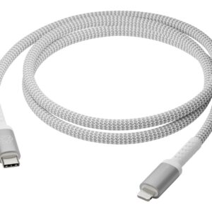 dbramante1928 re-charge - Cabo Lightning - USB-C macho para Lightning macho - 1.2 m - cabo entrançado, 100% plástico reciclado