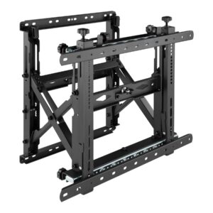 Video wall mount - heavy duty - fits display 45 to 70" with VESA sizes up to 600 x 400 - pop-out action for access to connection panel - quick release - kickstand for easy maintenance access - effortless micro adjustment - portrait or landscape - pop