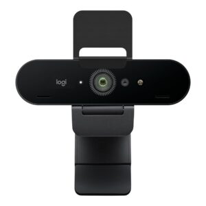 Logitech BRIO 4K - Câmara streaming ao vivo - a cores - 13 MP - 4096 x 2160 - áudio - USB-C