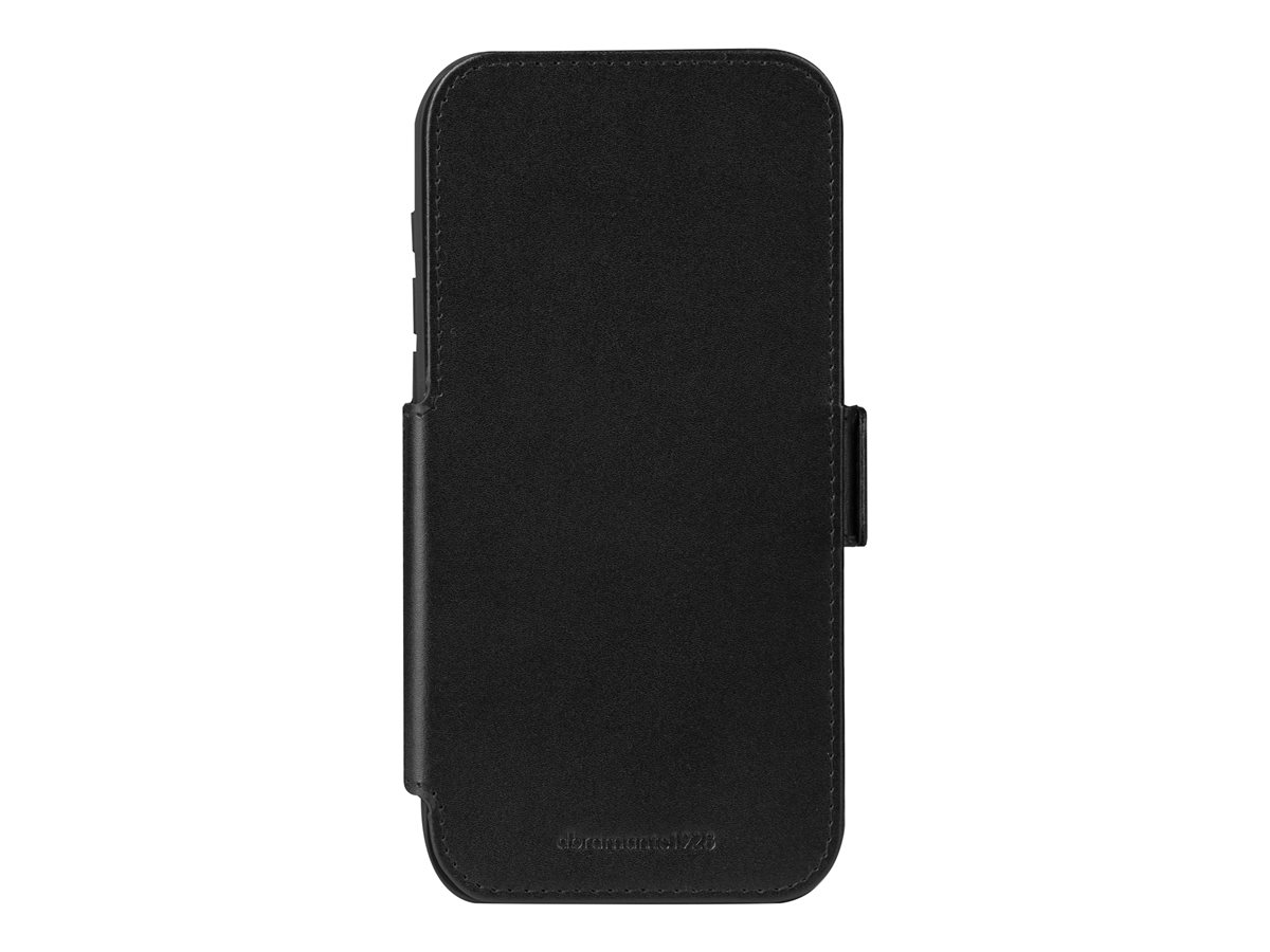 dbramante1928 Copenhagen - Capa flip cover para telemóvel - couro com granulação plena - preto - para Apple iPhone 17 Pro Max