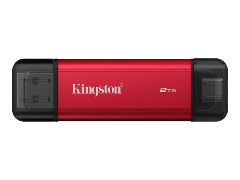 Kingston Dual - SSD - 2 TB - externa (portátil) - USB 3.2 Gen 2