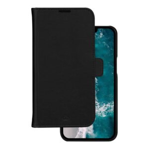 dbramante1928 Stockholm - Capa flip cover para telemóvel - poliuretano (PU), plástico - preto - para Apple iPhone 14 Pro Max