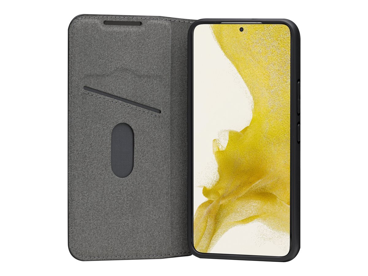 dbramante1928 Oslo - Capa flip cover para telemóvel - poliuretano (PU), plástico - preto - para Samsung Galaxy S22+