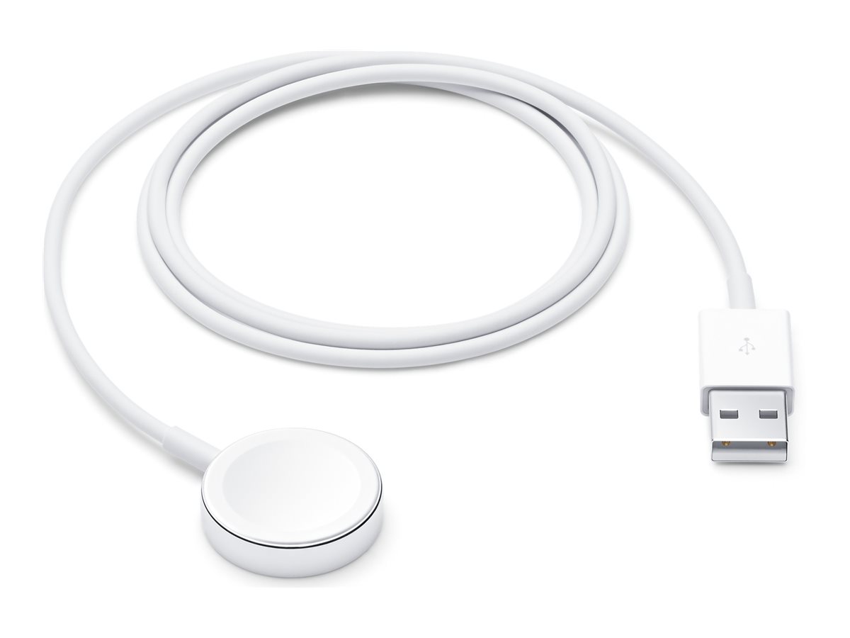 Apple - Cabo de carregamento de relógio inteligente - USB macho - 1 m - Carregamento Rápido, magnético