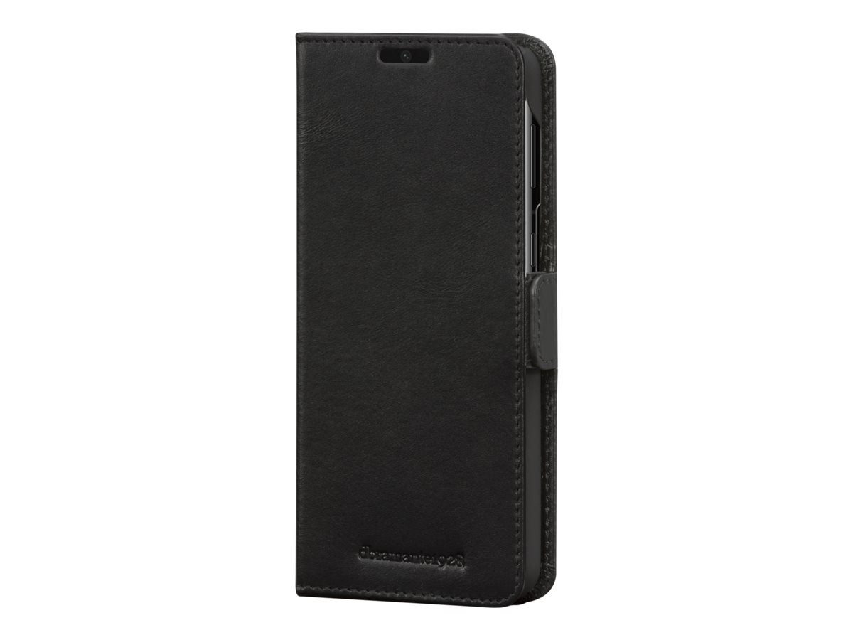 dbramante1928 Lynge - Capa flip cover para telemóvel - couro com granulação plena - preto - para Samsung Galaxy S21+ 5G