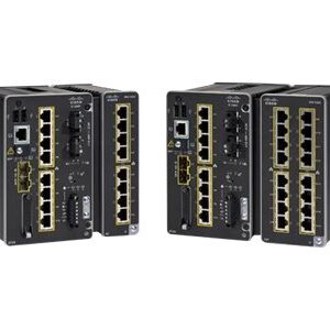 Cisco Catalyst IE3400 Rugged Series - Network Essentials - interruptor - Administrado - 8 x 10/100/1000 + 2 x Gigabit SFP - montável em trilho DIN - DC power