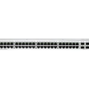 HPE Networking Instant On 1930 48G Class4 PoE 4SFP/SFP+ 370W Switch - Interruptor - L3 - Administrado - 48 x 10/100/1000 (PoE) + 4 x 1 Gigabit / 10 Gigabit SFP+ - montável em trilho - PoE (370 W)