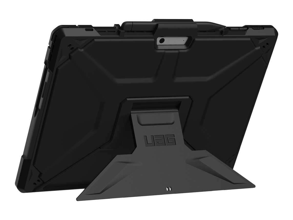 UAG Rugged Case for Surface Pro 9 Metropolis SE (Antimicrobial) - Black - Bulk Poly Bag - Tampa posterior para tablet - preto - para Microsoft Surface Pro 9, Pro 9 for Business, Pro 10 for Business, Pro (11th Edition), Pro for Business (11th Edition)