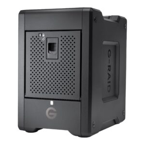 SanDisk Professional G-RAID SHUTTLE 4 - Matriz de disco rígido - 80 TB - 4 baias - HDD 20 TB x 4 - Thunderbolt 3, USB 3.1 Gen 2 (externo)