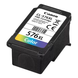 Canon CL-576XL - 12.6 ml - Alto Rendimento - cor (ciano, magenta, amarelo) - original - tinteiro - para PIXMA TR4750i, TR4751i, TS3550i, TS3551i