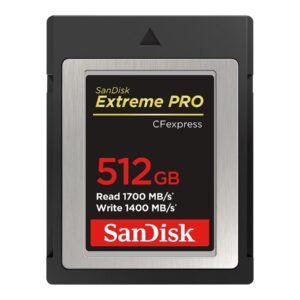SanDisk Extreme Pro - Cartão de memória flash - 512 GB - CFexpress