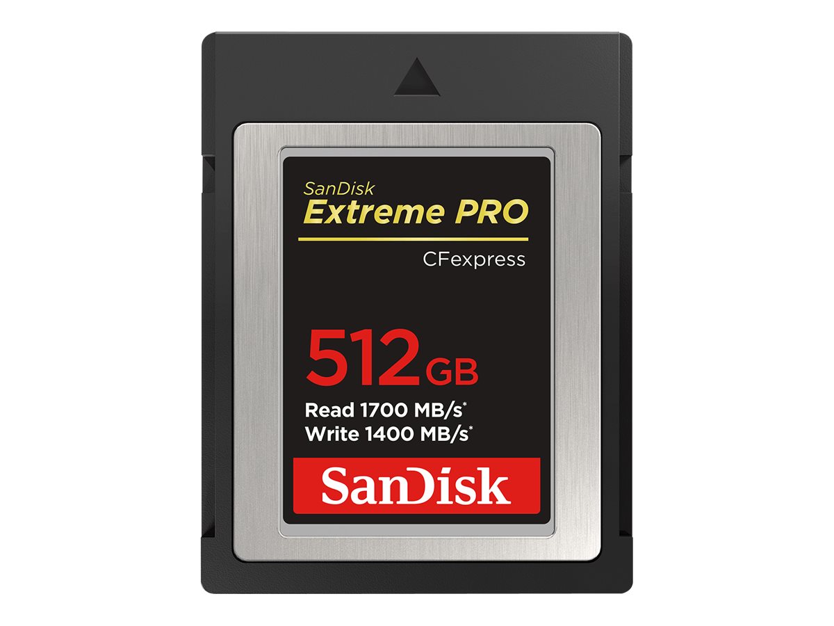 SanDisk Extreme Pro - Cartão de memória flash - 512 GB - CFexpress
