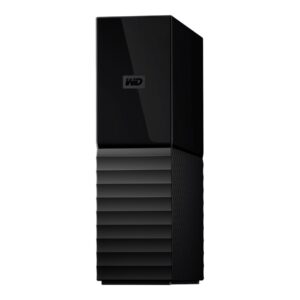 WD My Book WDBBGB0140HBK - Disco rígido - encriptado - 14 TB - externa (desktop) - USB 3.0 - 256-bits AES - preto