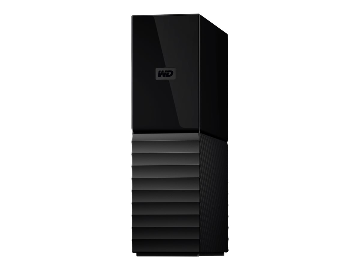 WD My Book WDBBGB0140HBK - Disco rígido - encriptado - 14 TB - externa (desktop) - USB 3.0 - 256-bits AES - preto