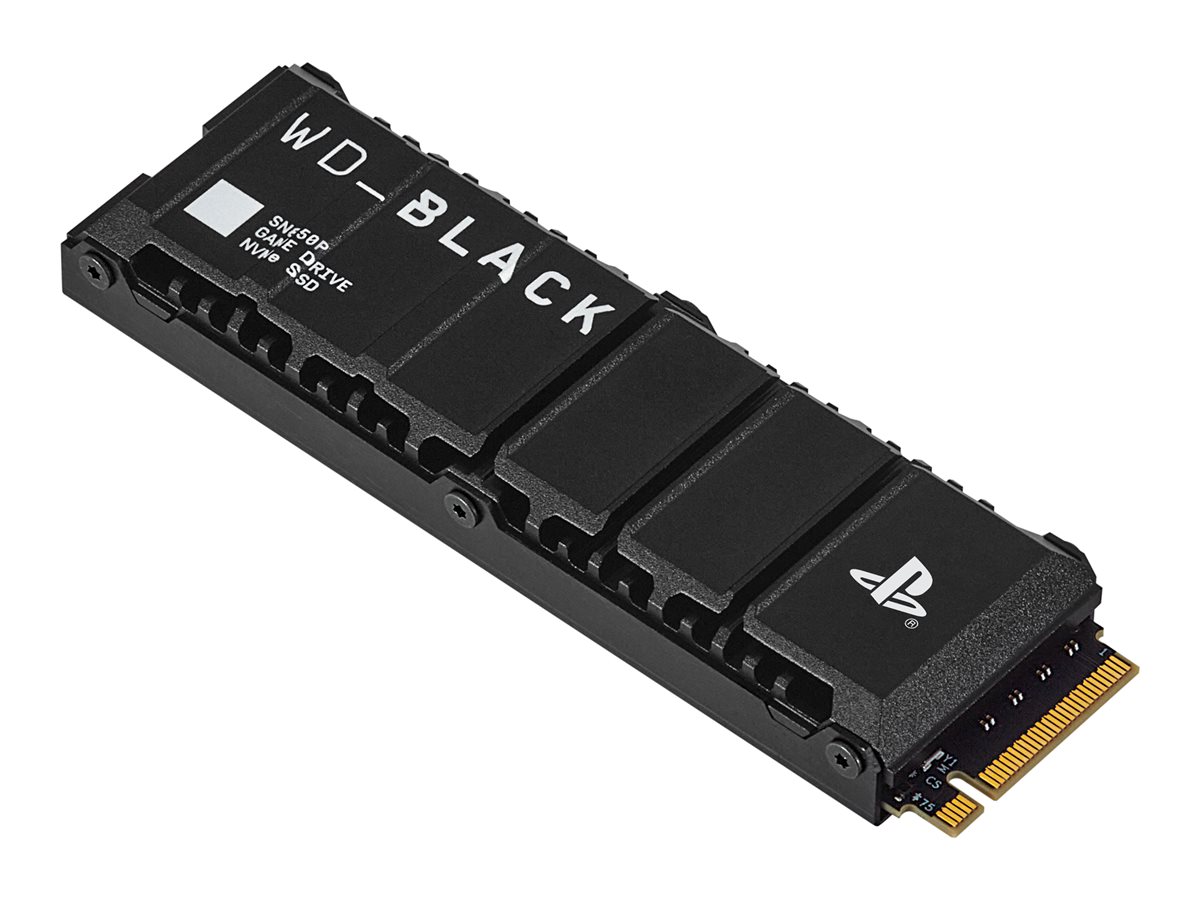 WD Black SN850P WDBBYV0080BNC-WRSN - Para PlayStation 5 - SSD - 8 TB - interna - M.2 2280 - PCIe 4.0 x4 (NVMe) - dissipador de calor integrado