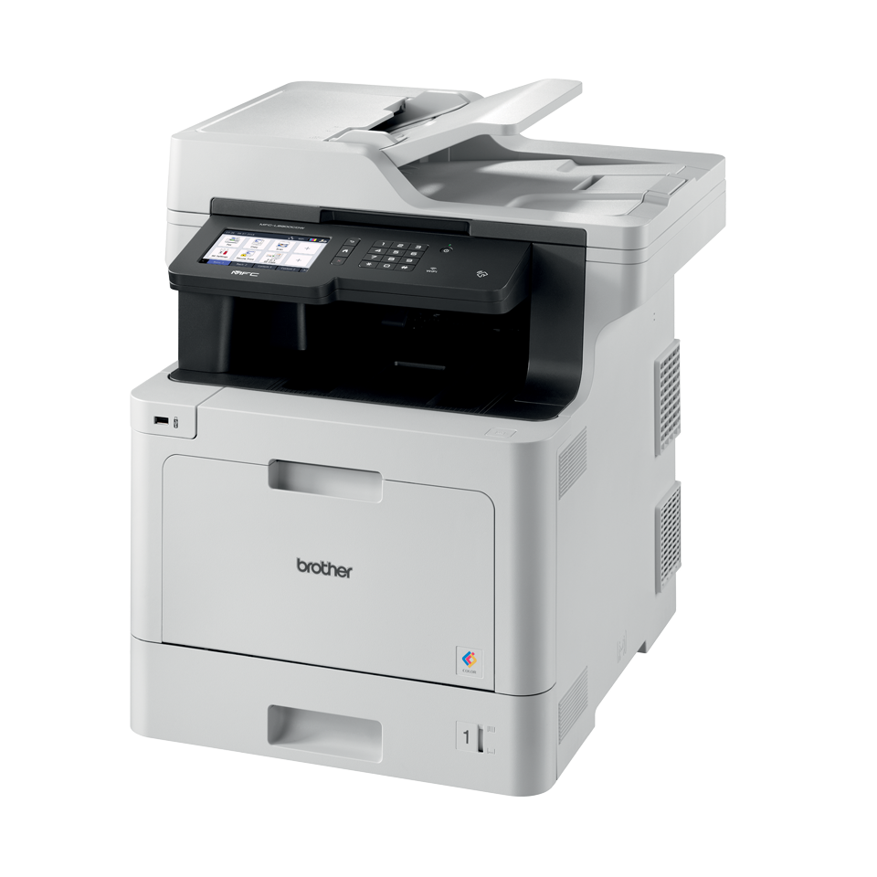 Brother MFC-L8900CDW - Impressora multi-funções - a cores - laser - 215.9 x 355.6 mm (original) - A4/Legal (media) - até 31 ppm (cópia) - até 31 ppm (impressão) - 300 folhas - 33.6 Kbps - USB 2.0, Gigabit LAN, Wi-Fi(n), host USB, NFC - Image 4