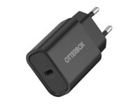 OtterBox - Adaptador de alimentação - 20 Watt - 3 A - PD 3.0, USB BC 1.2 (USB-C) - preto