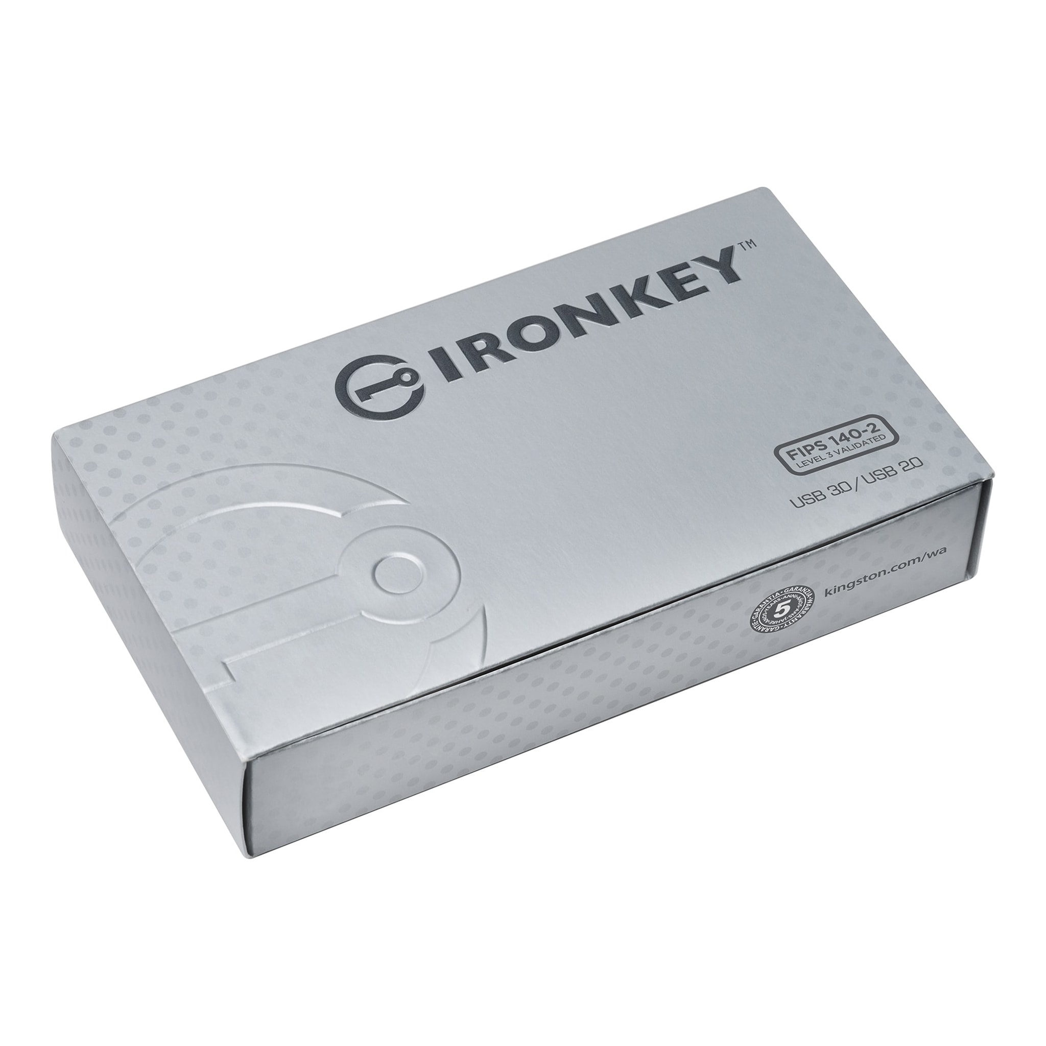 IronKey Basic S1000 - Drive flash USB - encriptado - FIPS 140-2 Level 3 - 64 GB - USB 3.0 - Compatível com TAA - Image 6