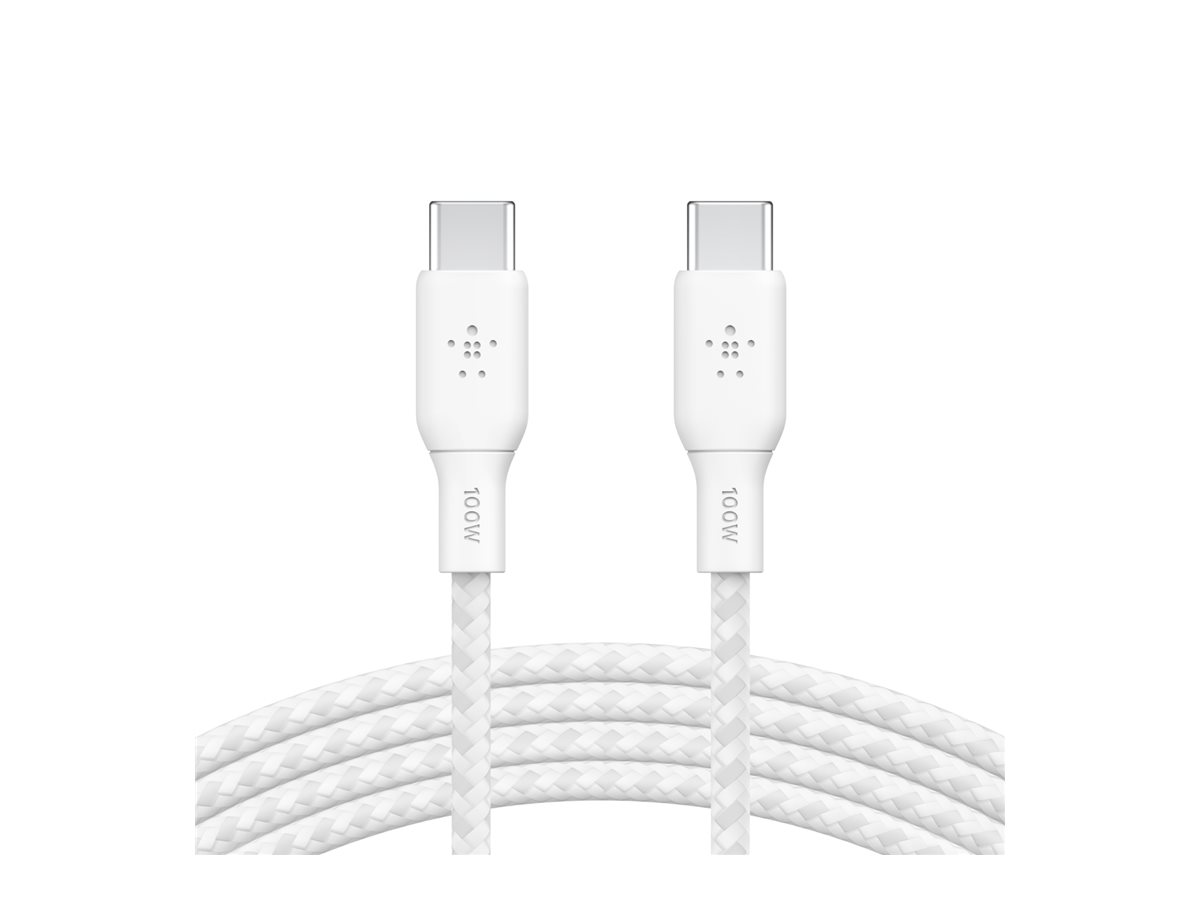 Belkin BoostCharge - Cabo USB - USB-C (M) para USB-C (M) - 2 m - branco - Image 3