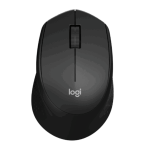 Logitech M330 SILENT PLUS - Rato - 3 botões - sem fios - 2.4 GHz - receptor sem fio USB - preto