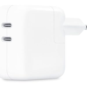Apple - Adaptador de alimentação - 35 Watt - 2 conectores de saída (USB-C)