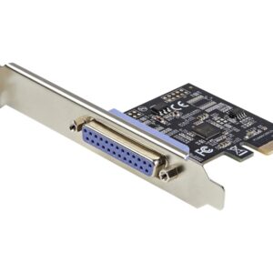 StarTech.com 1-Port Parallel PCIe Card, PCI Express to Parallel DB25 LPT Adapter Card, Desktop Expansion Controller for Printer, SPP/ECP - adaptador paralelo - PCIe - IEEE 1284