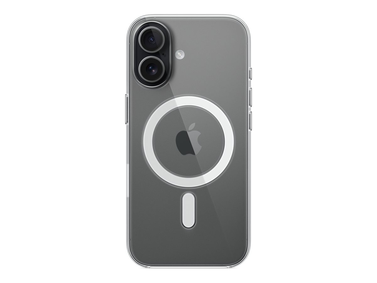 Apple - Tampa posterior para telemóvel - compatibilidade MagSafe - policarbonato - claro - para iPhone 17