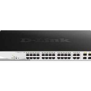 D-Link DGS 1210-28MP - interruptor - 28 portas - inteligente - montável em trilho