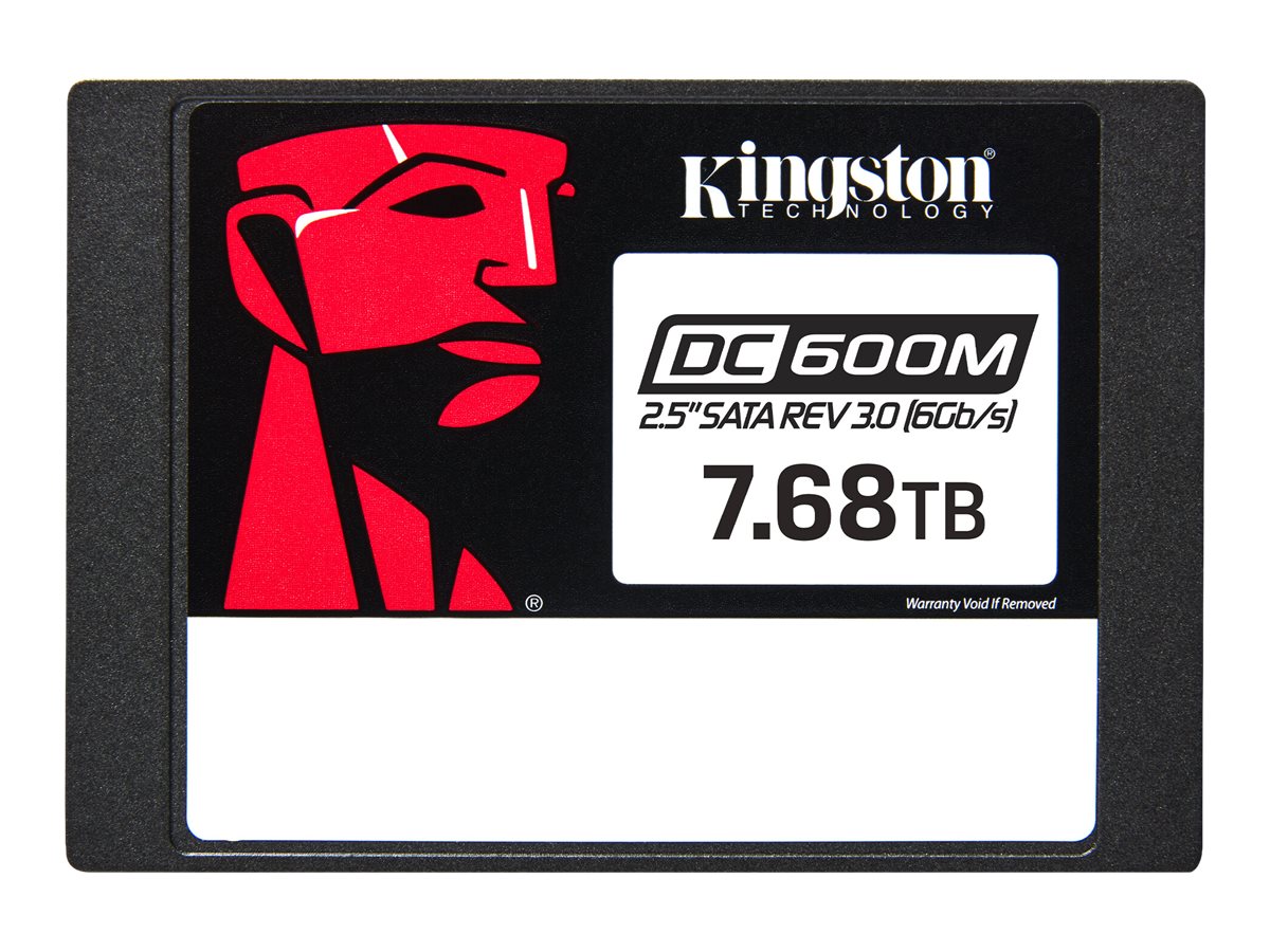 Kingston DC600M - SSD - Mixed Use - 7.68 TB - interna - 2.5" - SATA 6Gb/s