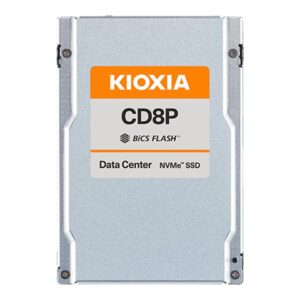 KIOXIA CD8P-V Series KCD8XPUG1T60 - SSD - Centro de Dados, Utilização Mista - 1600 GB - interna - 2.5" - PCI Express 5.0 x4 (NVMe)