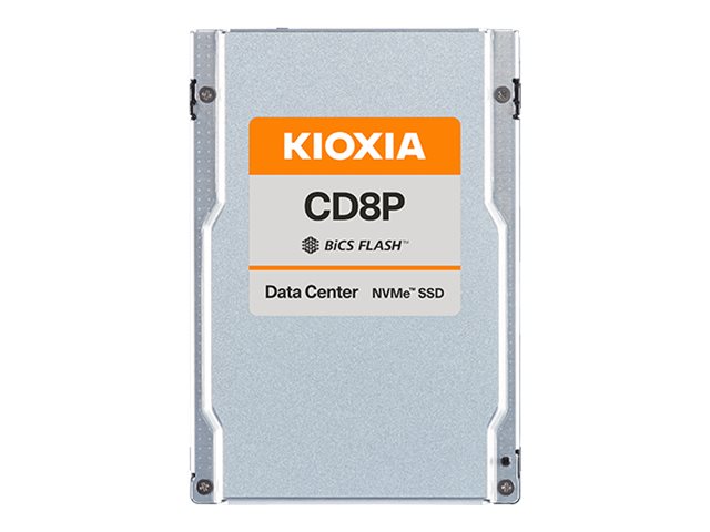 KIOXIA CD8P-V Series KCD8XPUG1T60 - SSD - Centro de Dados, Utilização Mista - 1600 GB - interna - 2.5" - PCI Express 5.0 x4 (NVMe)