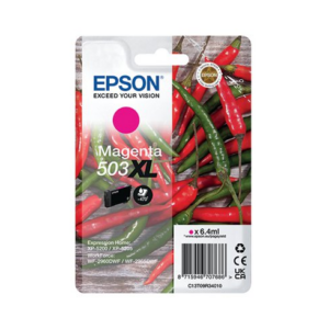 Epson 503XL - 6.4 ml - XL - magenta - original - blister - tinteiro - para EPL 5200, RIP Station 5200, WorkForce WF-2960