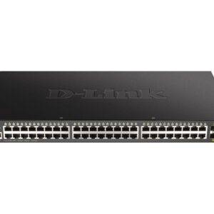 D-Link DGS 1250-52XMP - interruptor - 52 portas - inteligente - montável em trilho